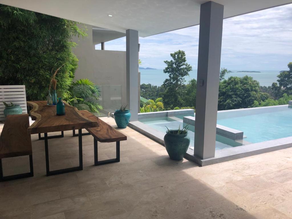 Villa Arganda Infinity Pool Luxury Sea View Bophut Exterior photo